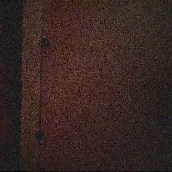 Vintage brown wooden key box, cabinet with vintage botanical floral print - Picture 12 of 16